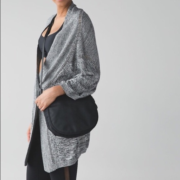 lululemon athletica Accessories - Lululemon Heathered Gray Breeze Easy Wrap M/L